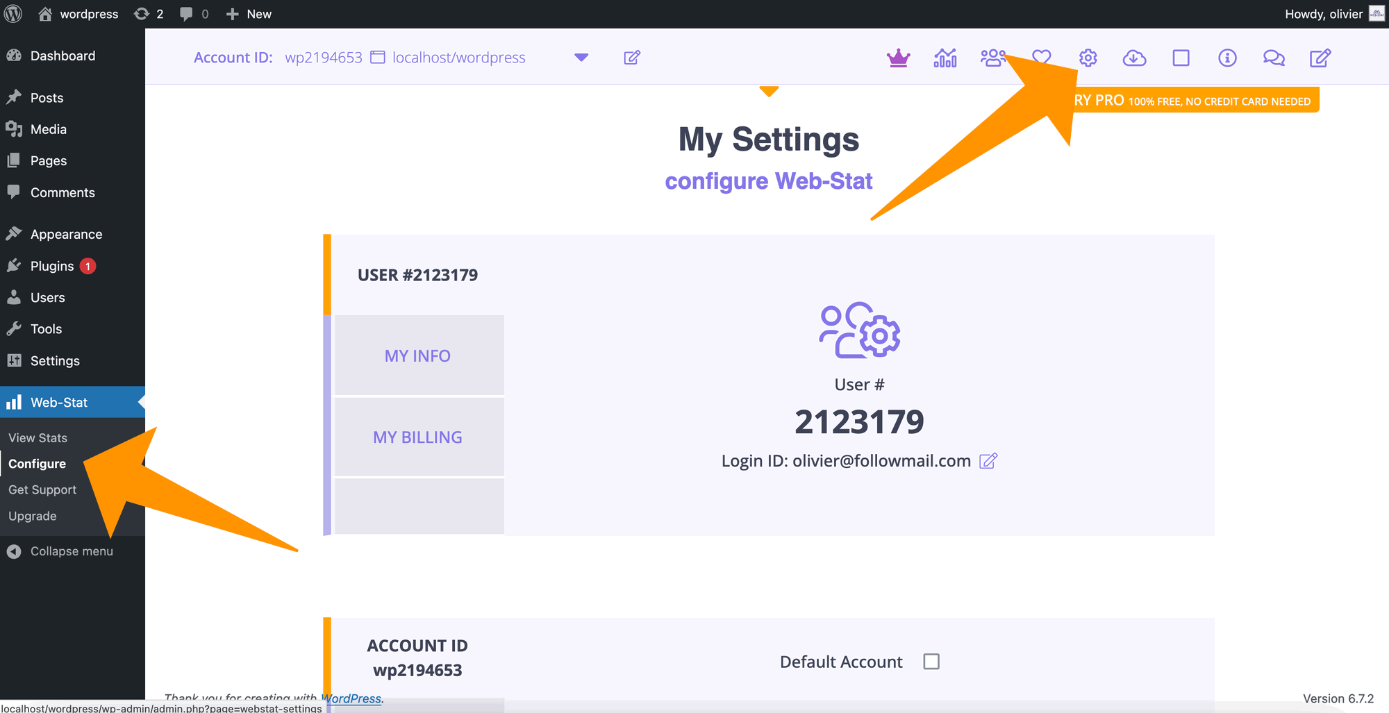 Adicionar Web-Stat 7